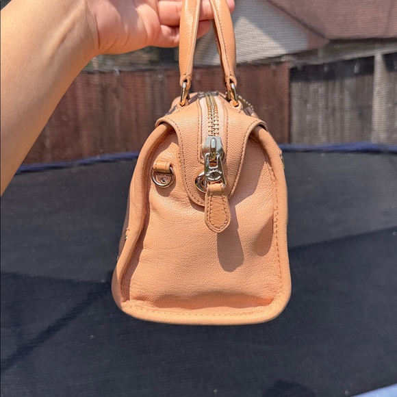 Coach APRICOT Leather crossbody/hand bag - Picture 10 of 16